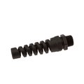 Nobles/Tennant STRAIN RELIEF - BLACK FLEX, 1/2in. NPT WITH NYLON LOCKNUT 602849